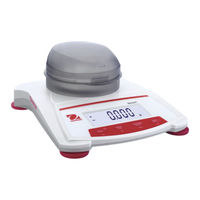 OHAUS Scout SKX Serie Manual De Instrucciones
