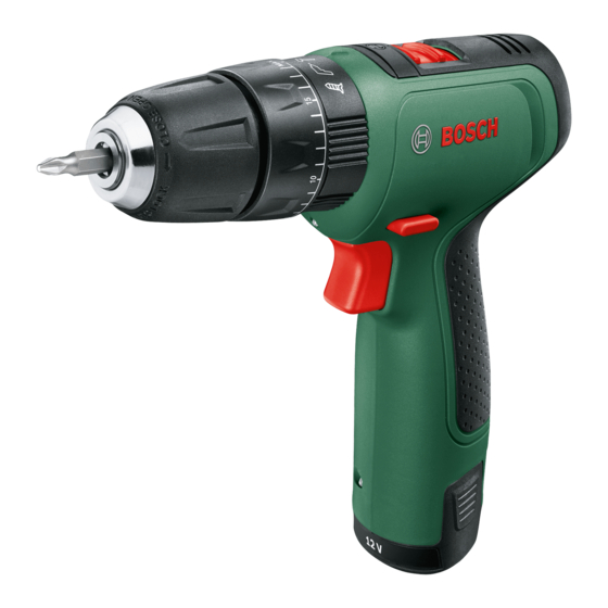 Bosch EasyDrill 1200 Manual Original