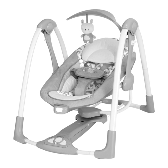 ingenuity ConvertMe Swing-2-Seat Portable Swing Raylan 12189 Manual Del Usuario