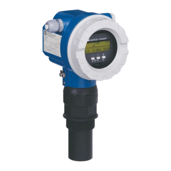 Endress+Hauser Prosonic M FMU41 Información Técnica