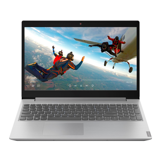 Lenovo IdeaPad L340-15IWL Guia Del Usuario