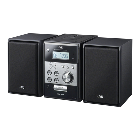 JVC UX-G28 Manual De Instrucciones