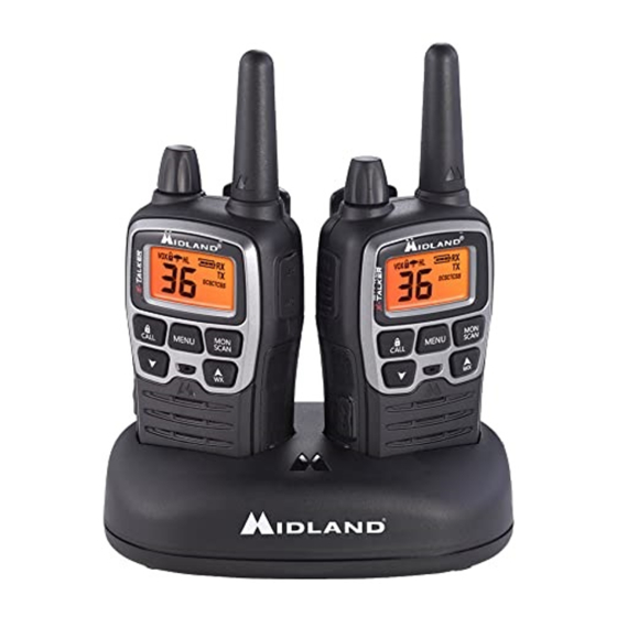 Midland X-TALKER T-50 Serie Manuales