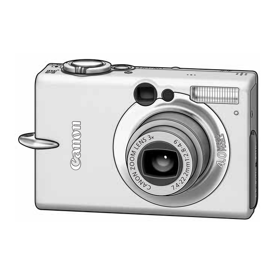 Canon PowerShot Digital Elph S400 Guía De Usuario