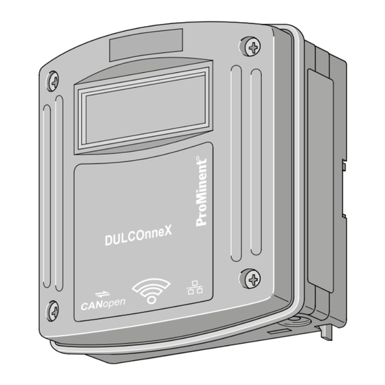 ProMinent DULCOnneX Instrucciones De Servicio E Instalación