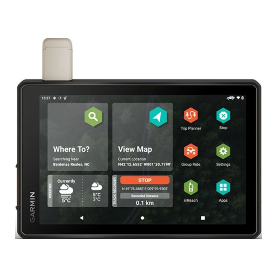 Garmin TREAD OVERLAND EDITION Manual Del Usuario
