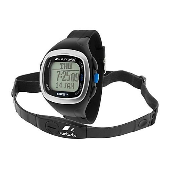 Runtastic RUNGPS1 Manual Del Usuario