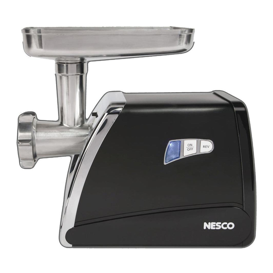 Nesco FG-500 Guía Del Cuidado/Del Uso