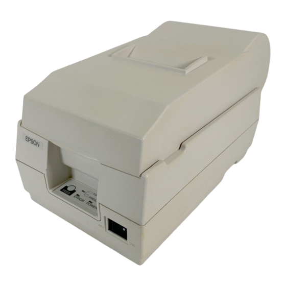 Epson TM-U200 Serie Manual Del Usuario