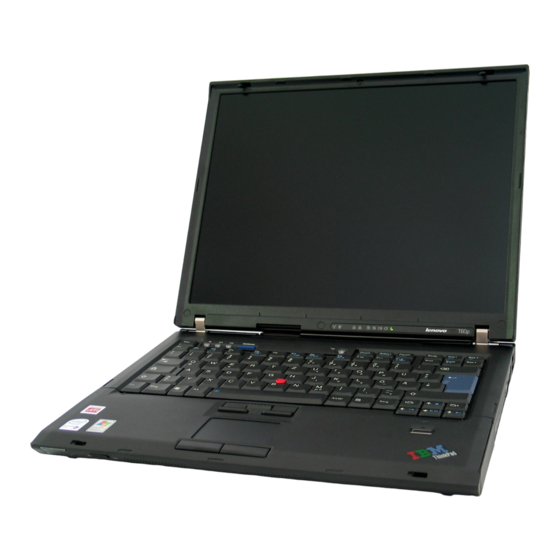 Lenovo ThinkPad T60 Guía De Servicio