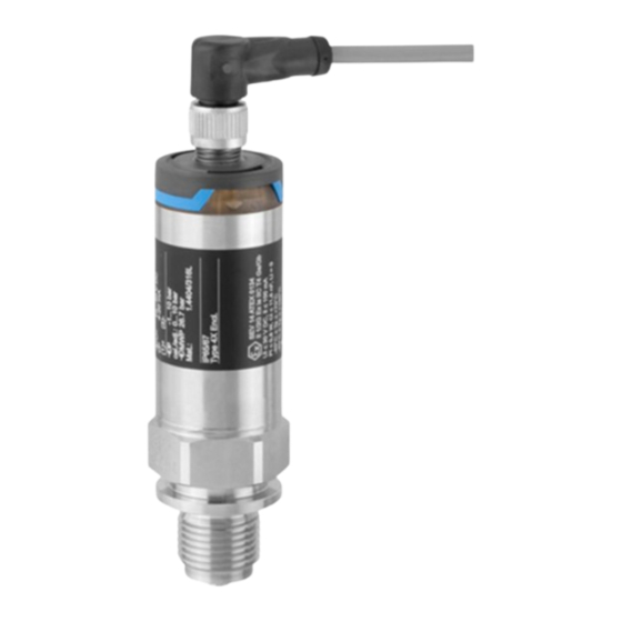 Endress+Hauser Cerabar PMP21 Manual De Instrucciones