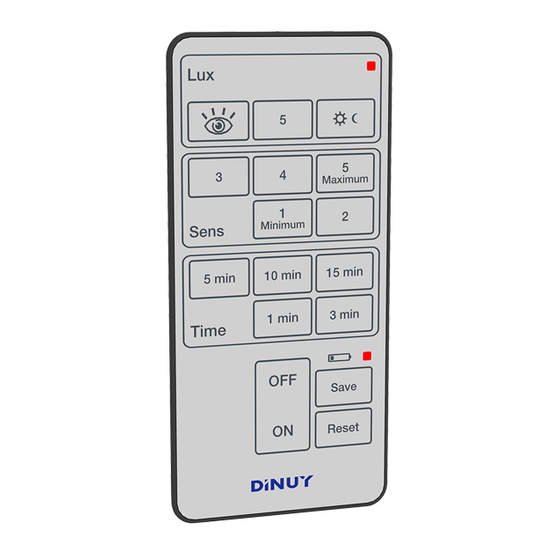 DINUY EM MAN DMO Manual De Instrucciones