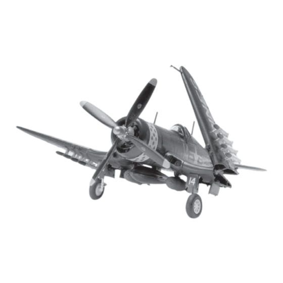 REVELL CORSAIR F4U-4 Guia De Inicio Rapido