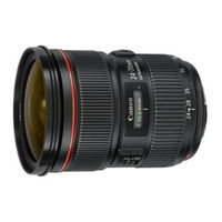 Canon EF24-70mm f/2.8L USM Manual De Instrucciones