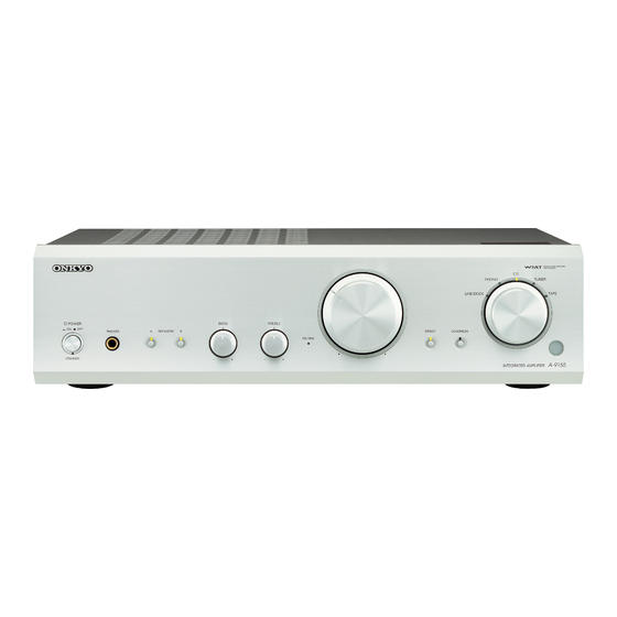 Onkyo A-9355 Manual De Instrucciones