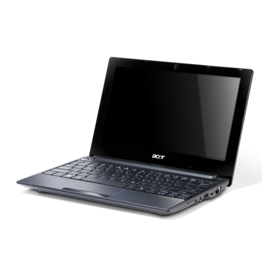 Acer Aspire one D255 Manuales