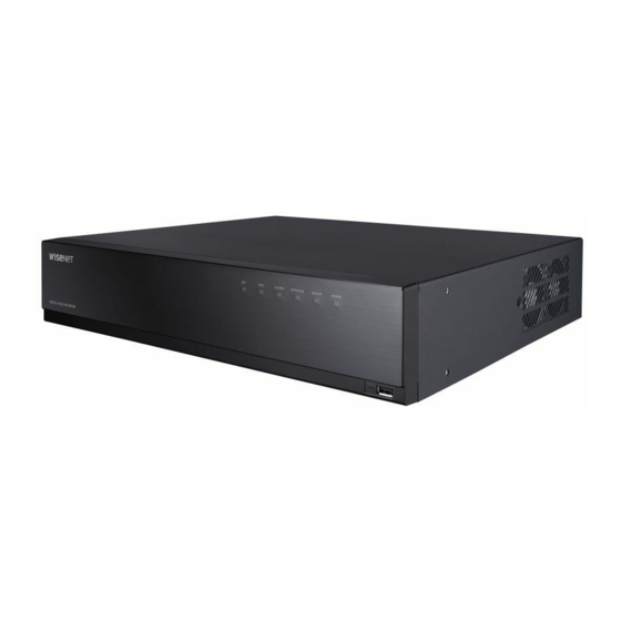 Wisenet HRX-1635 Manual Del Producto
