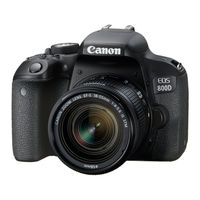 Canon EOS REBEL T7i Instrucciones De La Función