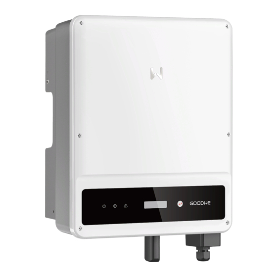 Goodwe MS Serie Guía De Instalación Rápida