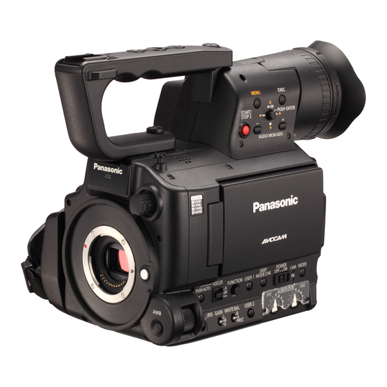Panasonic AVCCAM AG-AF100AP Manual De Funcionamiento, Instalación