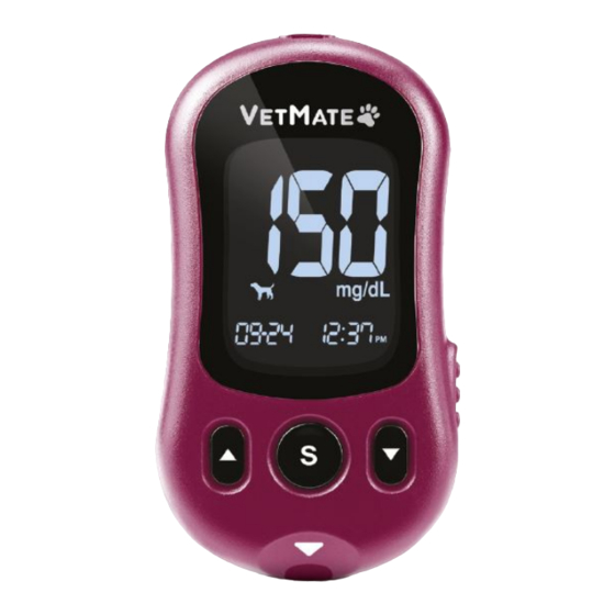 i-SENS VetMate Manual De Usuario