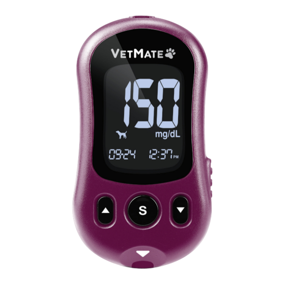 i-SENS VetMate Manual Del Usuario