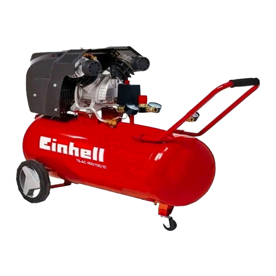 EINHELL TE-AC 400/100 10 V Manual De Instrucciones Original