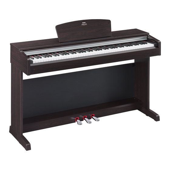 Yamaha ARIUS YDP-161 Manual De Instrucciones