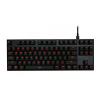 HyperX Cherry MX Red HX-KB4RD1-US/R1 Manual De Instrucciones