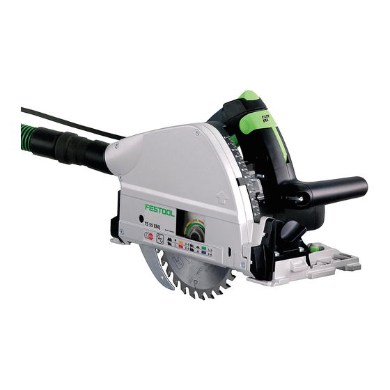 Festool TS 55 EBQ Manual De Instrucciones