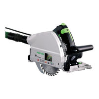 Festool TS 55 EBQ Manual De Instrucciones Original/Lista De Piezas De Repuesto