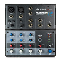Alesis MultiMix 6 USB Manual De Inicio Rápido