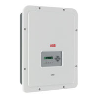 Abb UNO-DM-1.2TL-PLUS Guía De Instalación Rápida