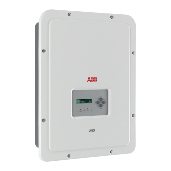 ABB UNO-DM-1.2TL-PLUS Guía De Instalación Rápida