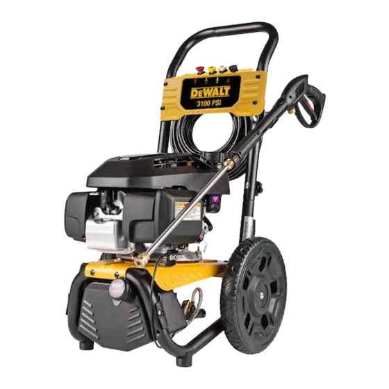 DeWalt DXPW3123 Manual De Instrucciones