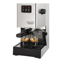 Gaggia Milano CLASSIC Instrucciones De Uso