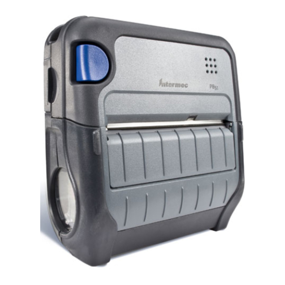 Intermec PB51 Guía Rápida De Inicio