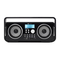 AudioSonic Rockblaster RD-1556 - Manual de Radio Portátil