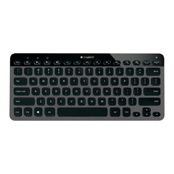 Logitech K810 Guía De Preparación