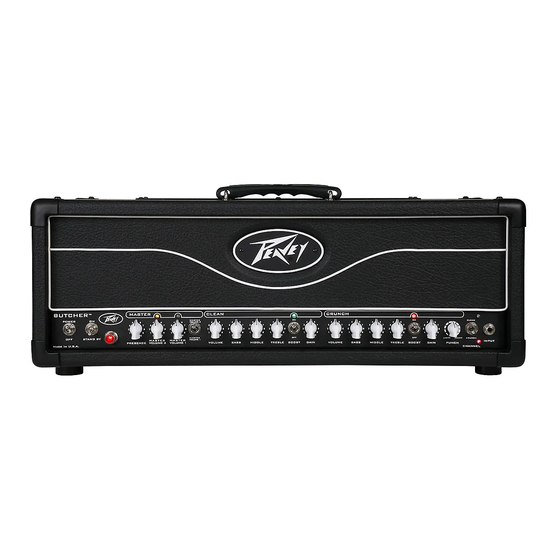 Peavey Butcher Manuales