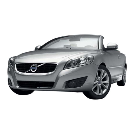 Volvo C70 2011 Guía Rápida