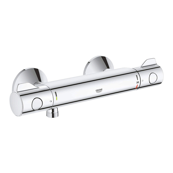 Grohe GROHTHERM 800 Manual De Instrucciones