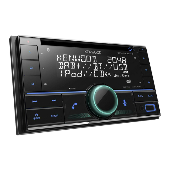 Kenwood DPX-7200DAB Manual De Instrucciones