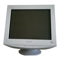Sony CPD-G520 Manual De Instrucciones