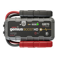 NOCO Genius BoostHD GB70 Manual De Instrucciones