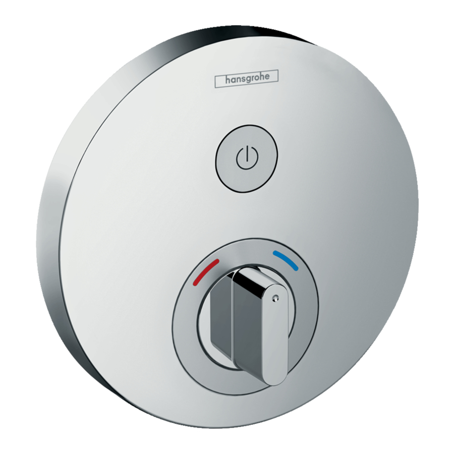 Hansgrohe ShowerSelect S 15747000 Instrucciones De Montaje
