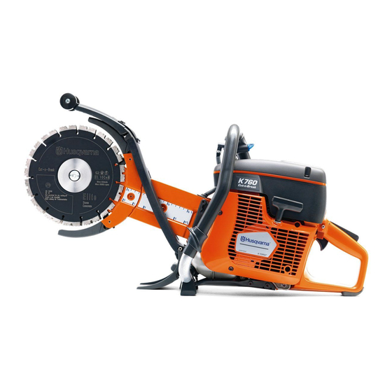 Husqvarna K760 Cut-n-Break Manual De Instrucciones