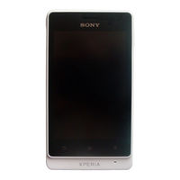 Sony Xperia go ST27a Guia Del Usuario