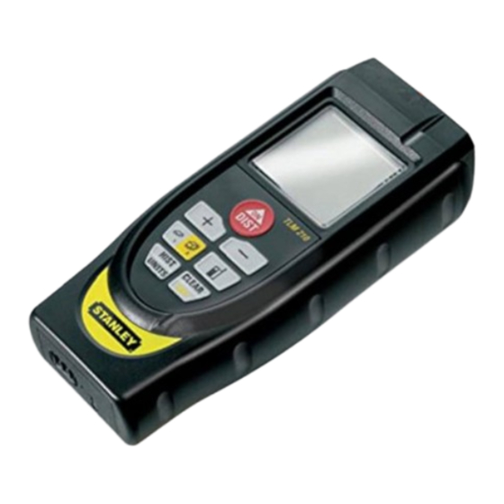 PCE Stanley TLM 210 Manual De Empleo
