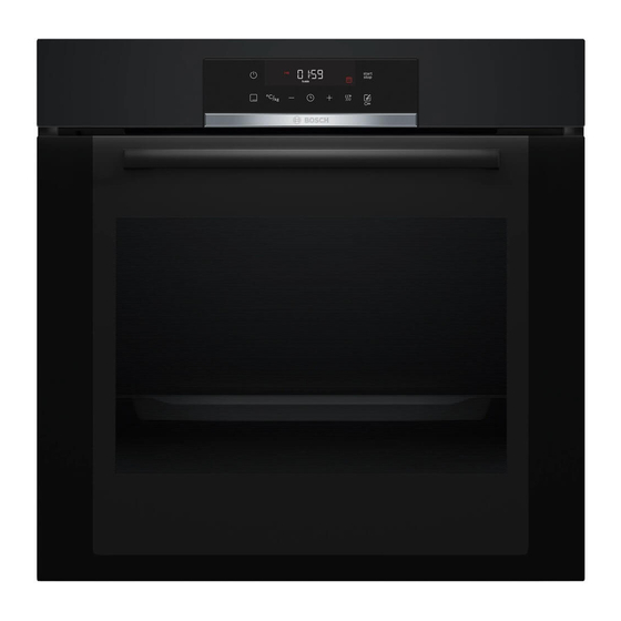 Bosch HBA72EB0 Serie Manual De Usuario E Instrucciones De Montaje